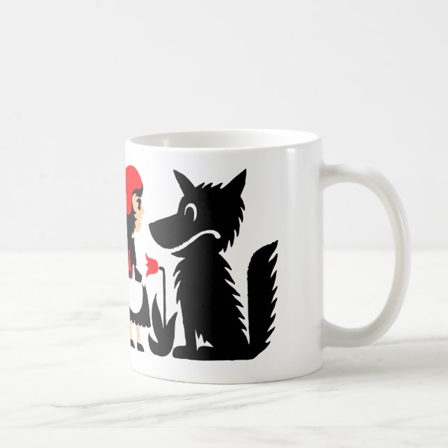 Rotkäppchen Kaffeetasse (Rechts)