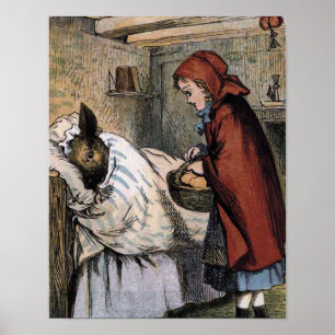 Rotkäppchen täuschen poster