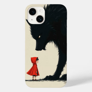 Rotkäppchen trifft auf einen bedrohlichen schwarze Case-Mate iPhone 14 hülle