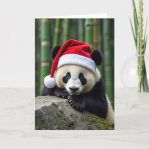 Rotkappenkreatur-Weihnachtskarte Karte