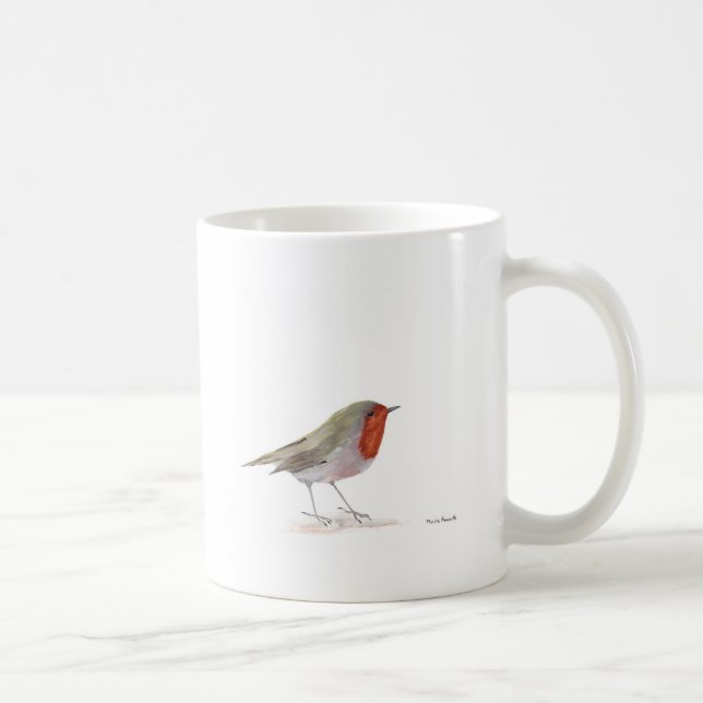 Rotkehlchen Tasse (Rechts)
