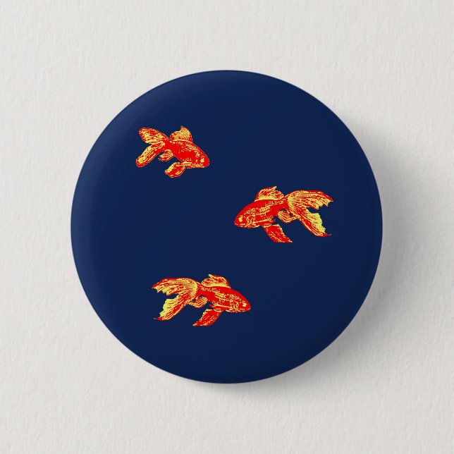 Rotkingyopinsel Button (Vorderseite)
