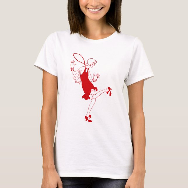 Rotklappenmädchen T-Shirt (Vorderseite)