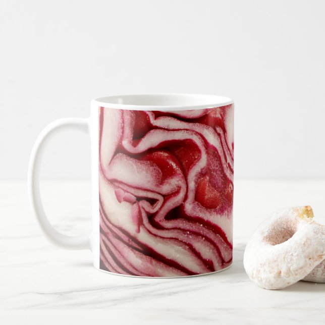 Rotkohl Kaffeetasse (Mit Donut)