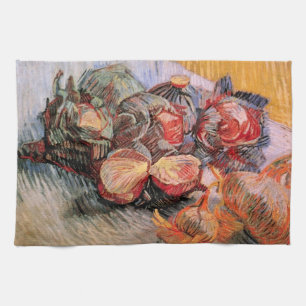 Rotkohl und Zwiebeln von Vincent van Gogh Handtuch