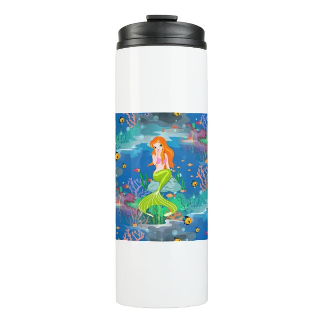 Rotkopfmöwe Thermosbecher (Vorderseite)