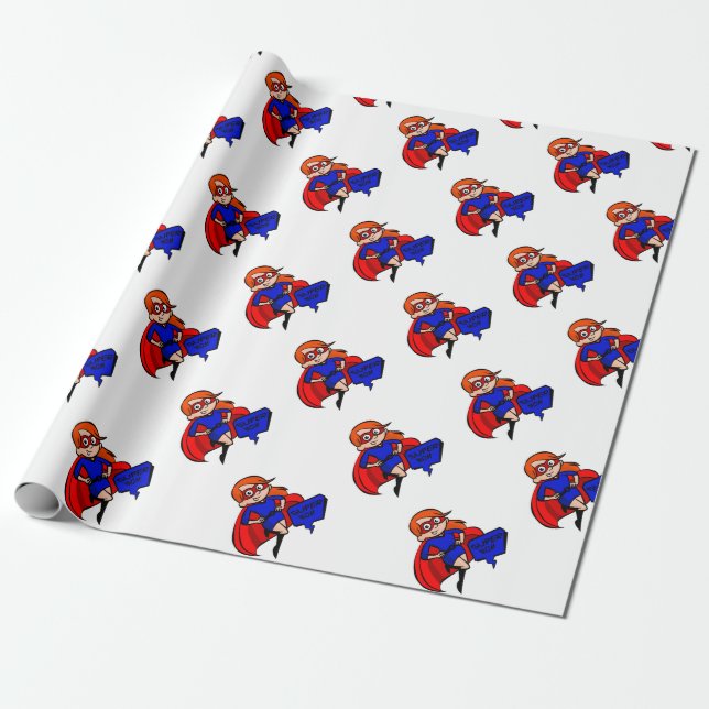 Rotkopfmutter Geschenkpapier (Ungerollt)