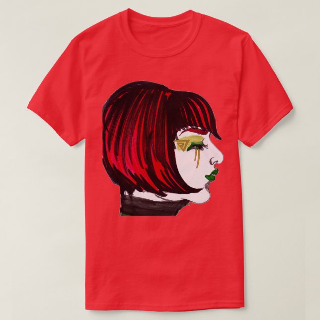 Rotkopfnoir T-Shirt (Design vorne)