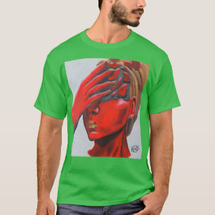 Rotkopfseeöl-Pastellportrait T-Shirt