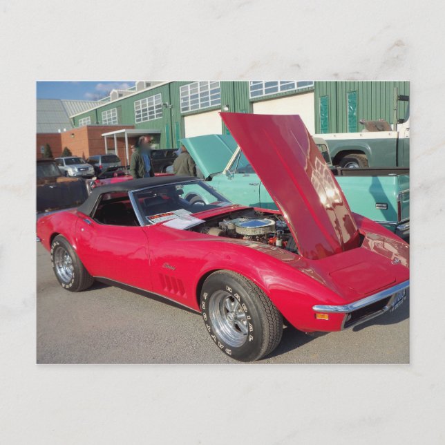Rotkorvette, 1 postkarte (Vorderseite)