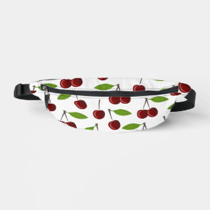 Rotkrebse, Kirschmuster, Blätter, Obst Bauchtasche
