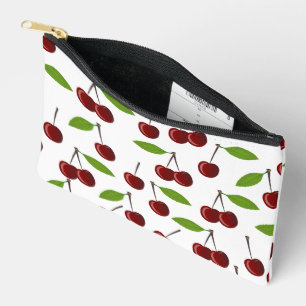 Rotkrebse, Kirschmuster, Blätter, Obst Zubehörtasche