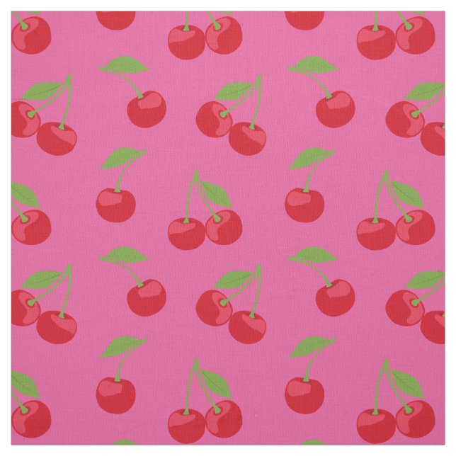Rotkrebsmuster auf rosa stoff (Muster)