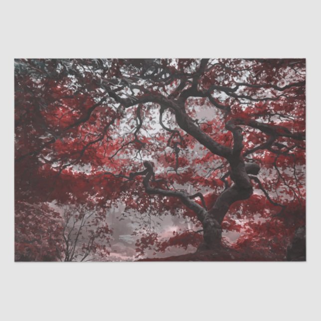 Rotkreuz-Blossom Seidenpapier (Vorderseite)