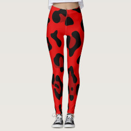 Rotleopard Leggings