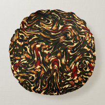 Rötlich-braune und gelbe Kurven