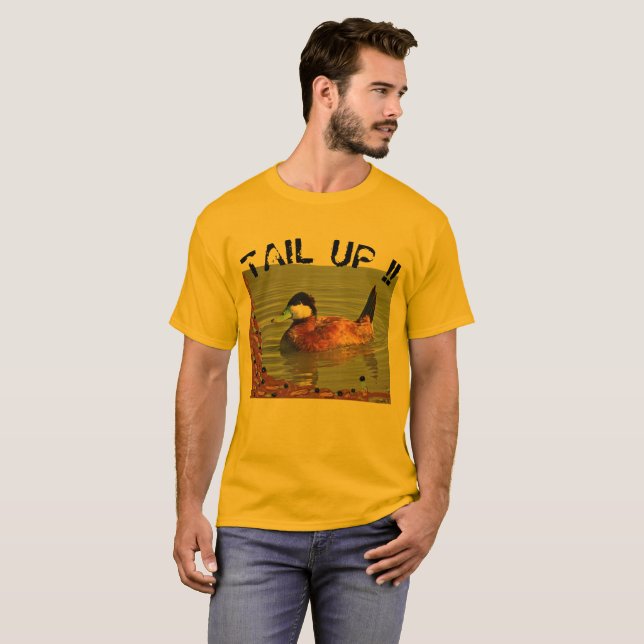 Rötliche Ente T-Shirt (Vorne ganz)