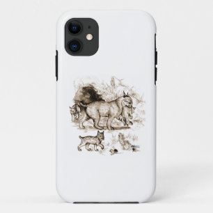 Rotluchs-Familie Case-Mate iPhone Hülle