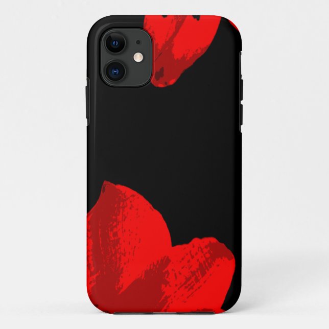 Rotmaryllis duo Case-Mate iPhone hülle (Rückseite)