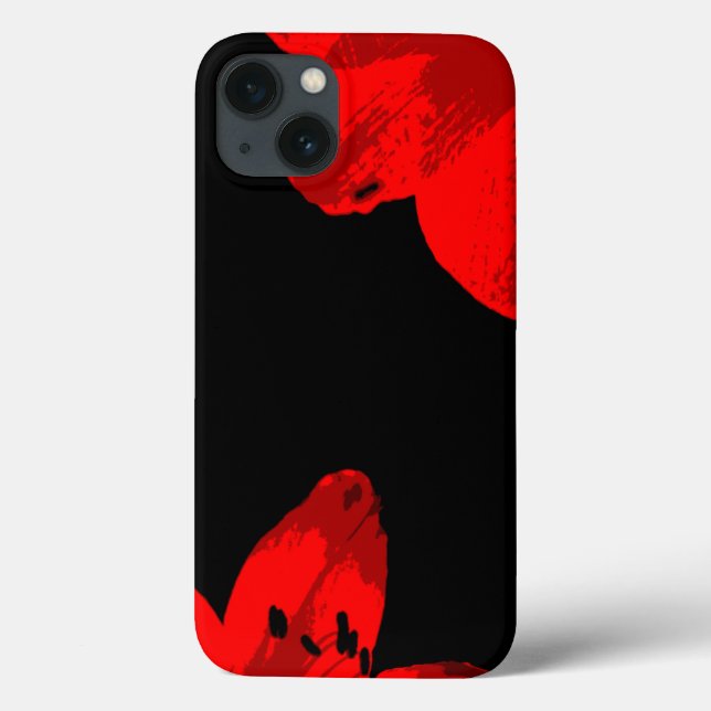 Rotmaryllis duo Case-Mate iPhone hülle (Rückseite)