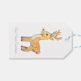 Rotnasen-Rentier  Geschenkanhänger