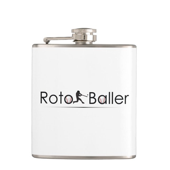 RotoBaller Flasche Flachmann (Vorderseite)
