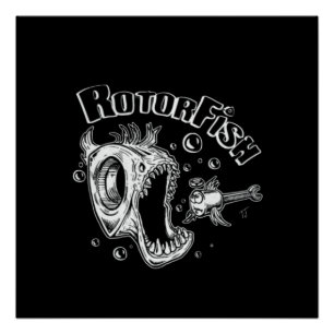 Rotorfish Rotary Poster