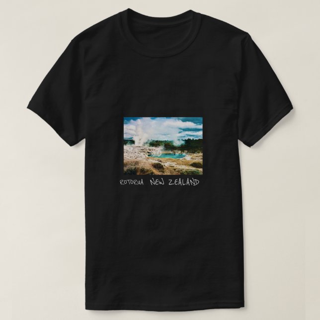Rotorua-Neuseeland-T - Shirt (Design vorne)