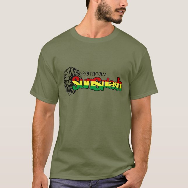 Rototom Sunplash Festival Rasta Reggae Roots Shirt (Vorderseite)
