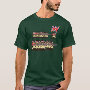 Rotröcke auf dem Marsch T-Shirt