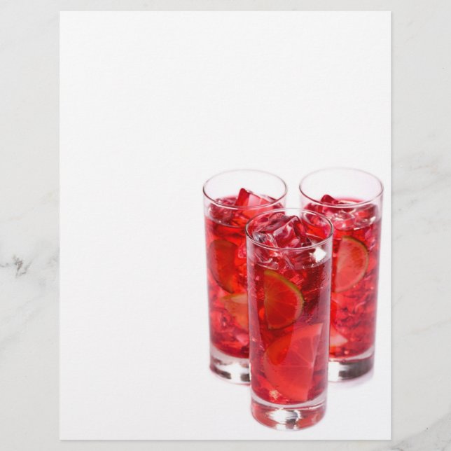 Rotsaftcocktail Flyer (Vorne)