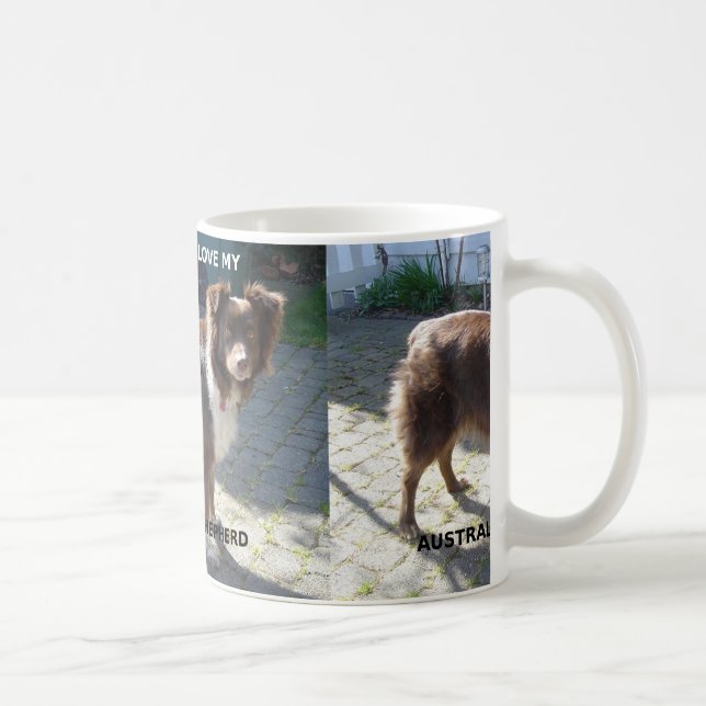 Rotschäfer-Liebe Kaffeetasse (Rechts)
