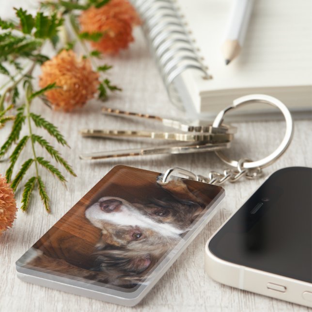 Rotschäfer Schlüsselanhänger (Vorderseite rechts)