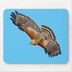 Rotschulter Mousepad