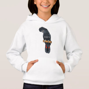 Rotschwanz-Cartoon Hoodie