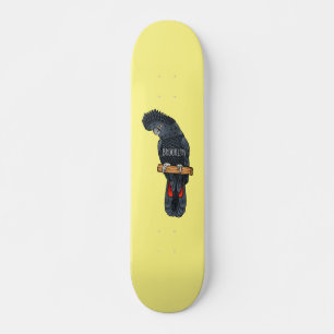 Rotschwanz-Cartoon Skateboard