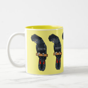 Rotschwanz-Cartoon Zweifarbige Tasse