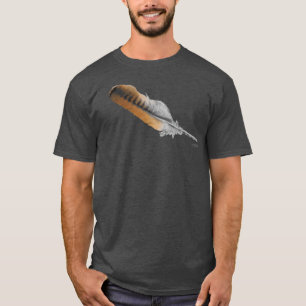 Rotschwanzbussardfeder T-Shirt