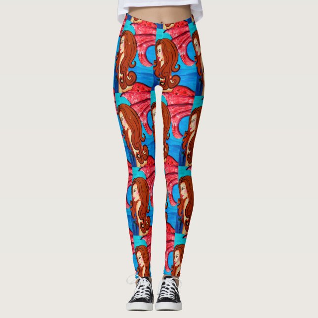 Rotschwanze Leggings (Vorderseite)
