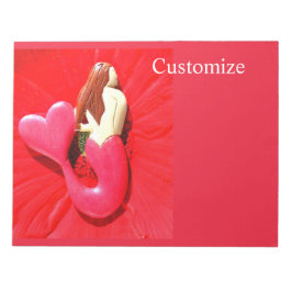 RotschwanzMeerjungfrau Notizblock