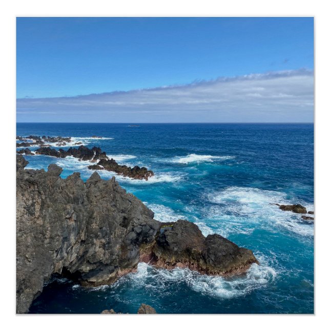 Rotsen in zee poster (Vorderseite)