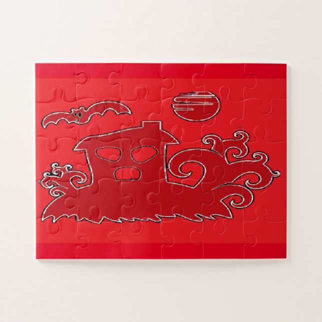 Rotspuckhaus Puzzle (Horizontal)