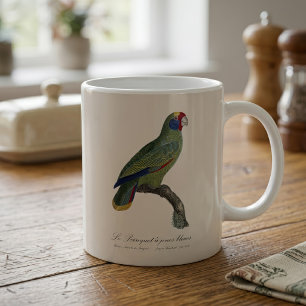 Rotsteißamazone, Amazona Brasiliensis Kaffeetasse