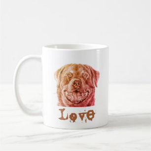 Rott Liebe Kaffeetasse