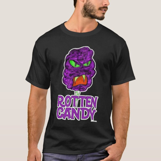 Rotten Candy Funny Sweet Leckerei Parody T-Shirt (Vorderseite)