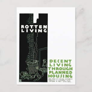 Rotten Living Postkarte