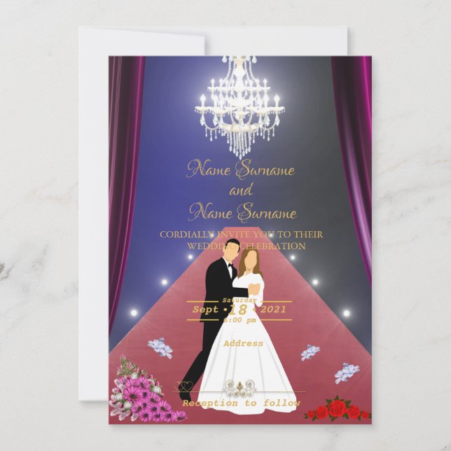 Rotteppich Einladung (Vorderseite)