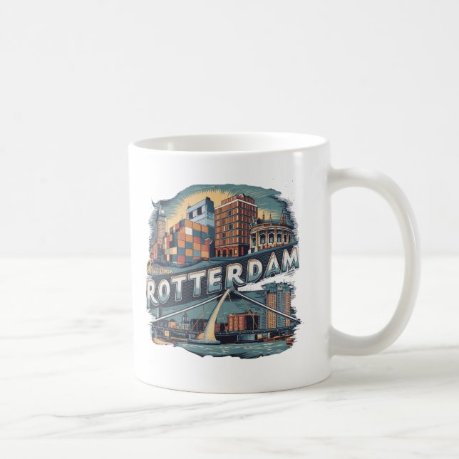Rotteram Kaffeetasse (Rechts)