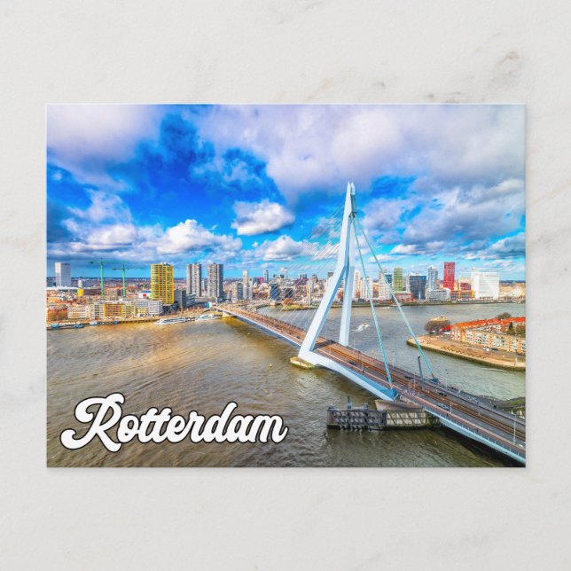 Rotterdam, Niederlande Postkarte (Vorderseite)
