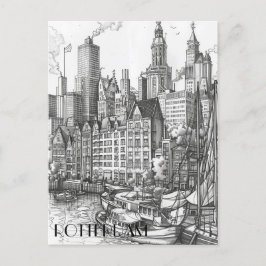 Rotterdam, Niederlande Postkarte